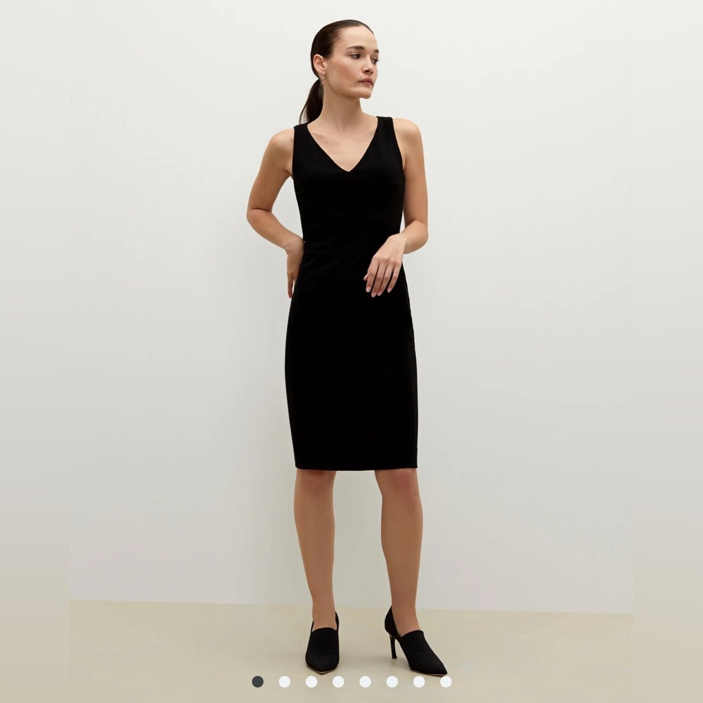 M.M. Lafleur The‎ Rachel Dress - Ponte Black Career